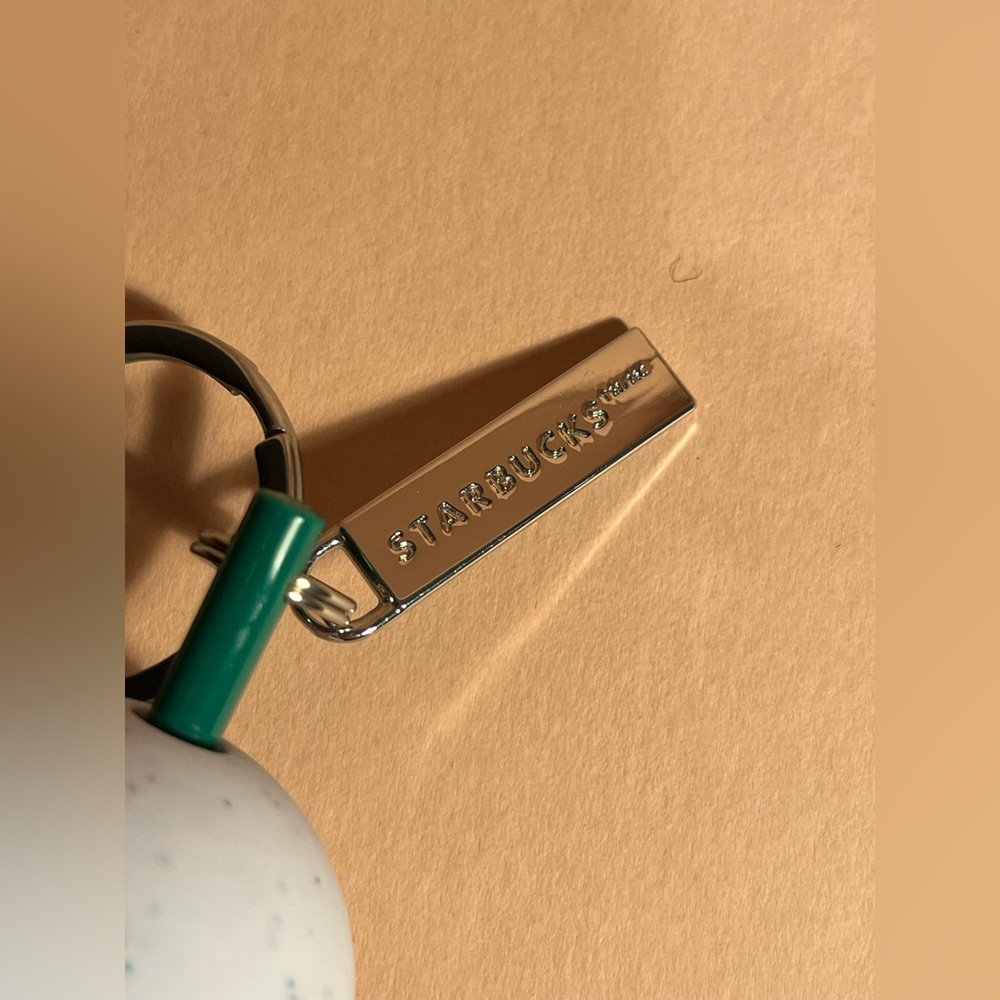 Starbucks pink and Teal Mini Tumbler Keychain ๐๐๐๐๐๐๐๐๐๐๐๐๐๐ - Picture 3 of 3